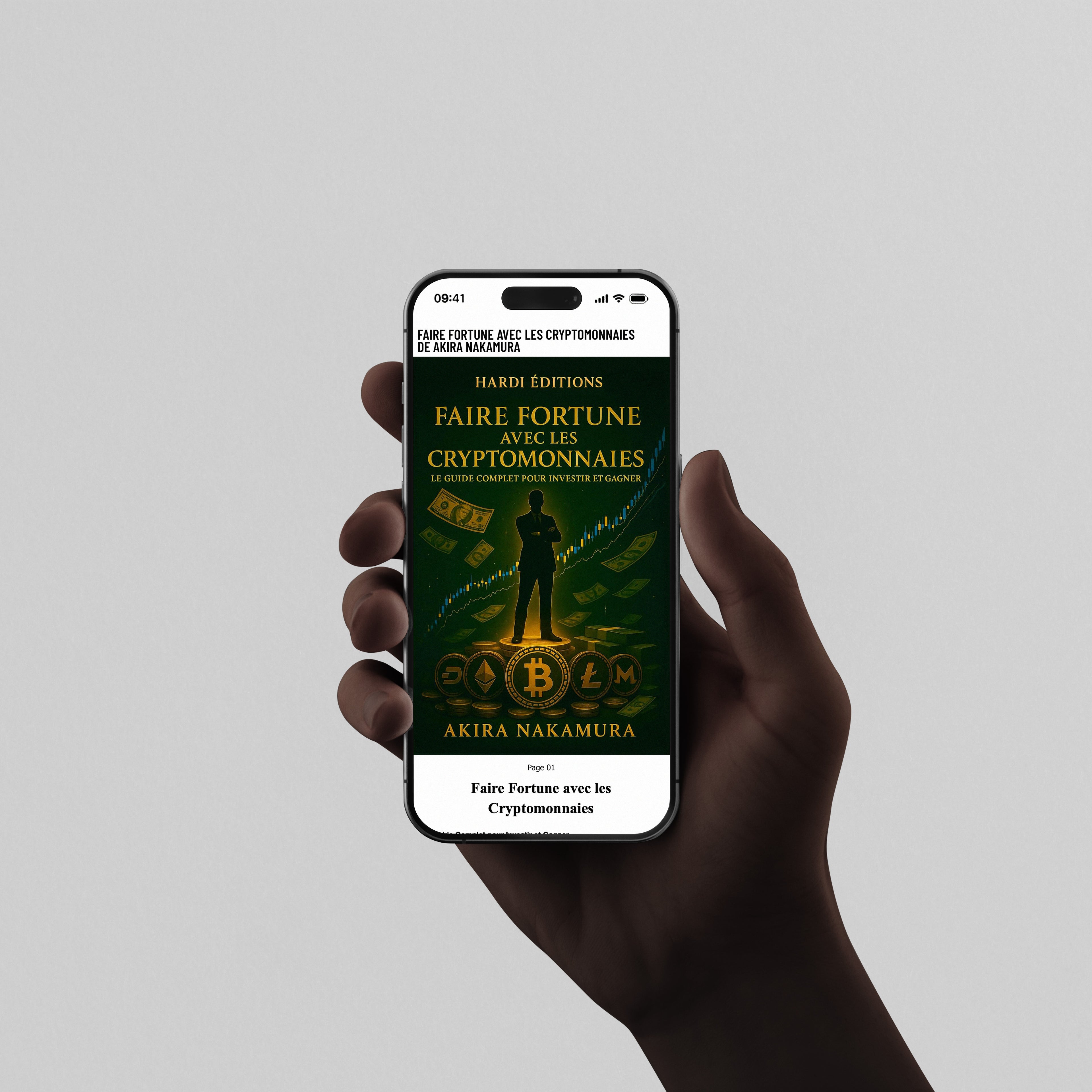 Ebook Faire Fortune Avec Les Cryptomonnaies de Akira Nakamura - Hardi Éditions
